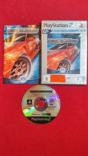 Need for Speed Underground - PS2 Game