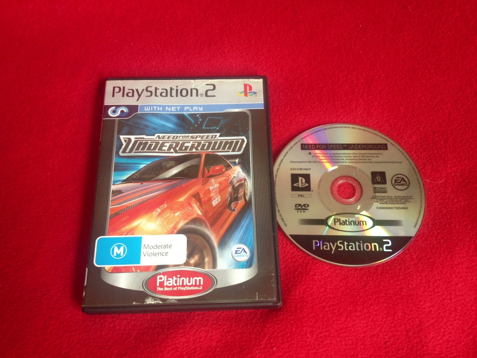 Need for Speed Underground - PS2 Game - PlayStation 2, Games, Driving and racing - Level Up Gaming NZ