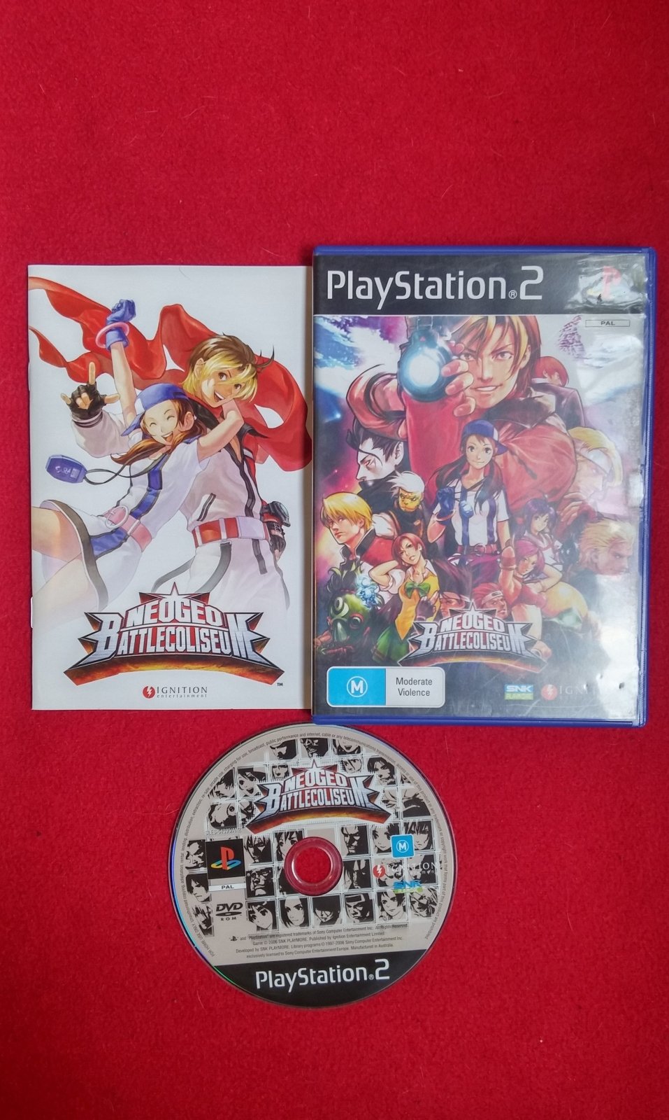 NeoGeo Battle Coliseum - RARE PS2 Game - PlayStation 2, Games, Fighting - Level Up Gaming NZ