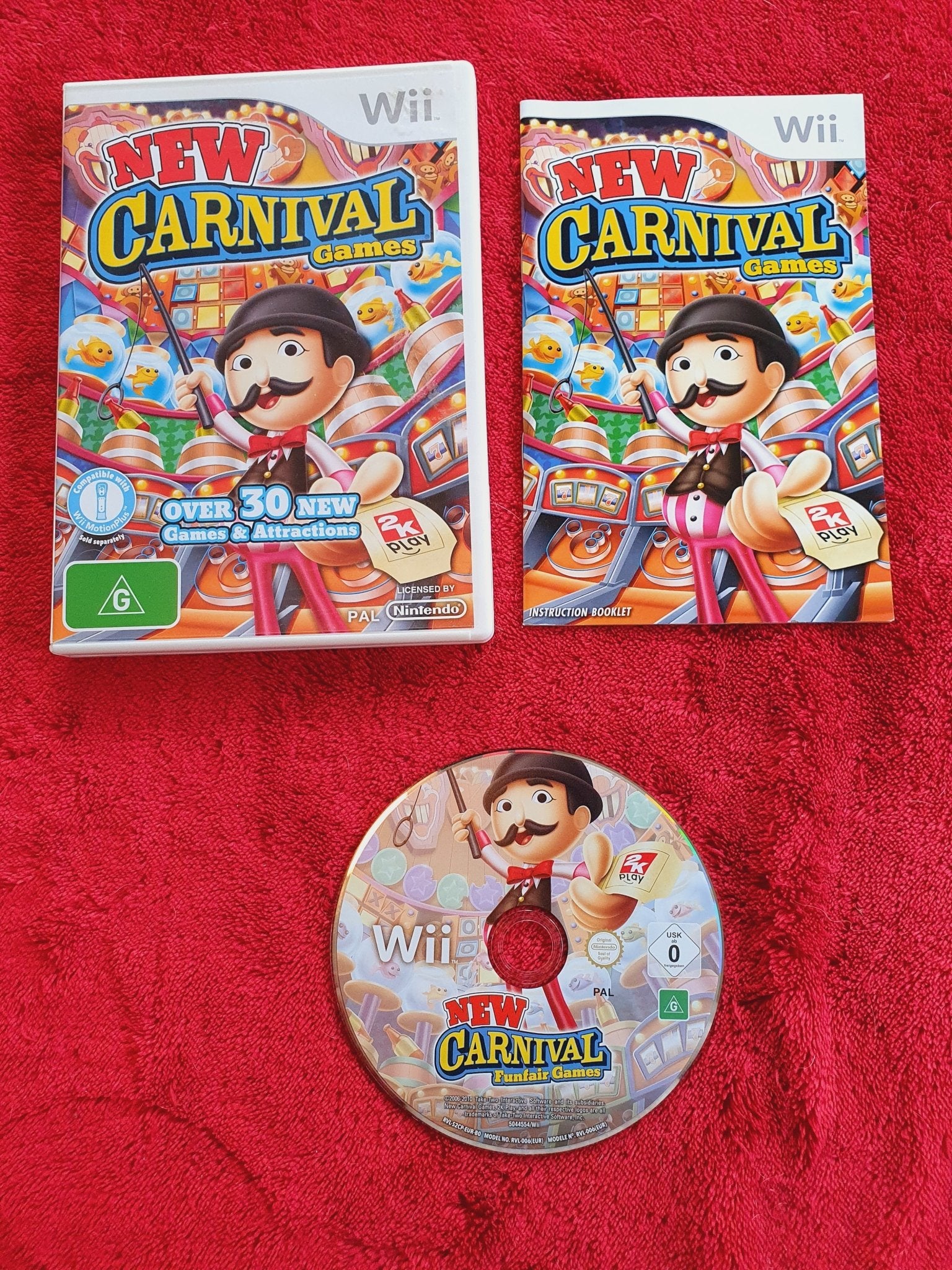 New Carnival Games - Wii Game - Wii - Wii Games - Level Up Gaming NZ