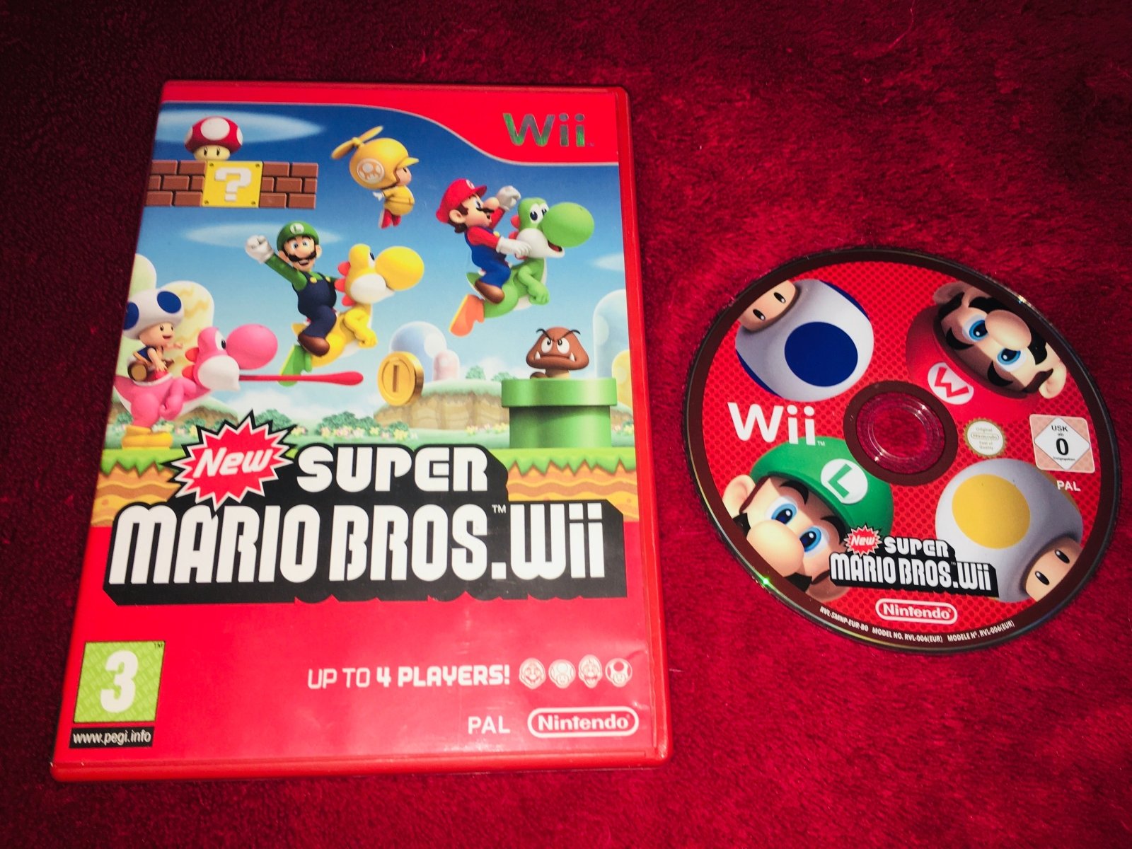 New Super Mario Bros Wii - Wii Game - Wii Games - Level Up Gaming NZ