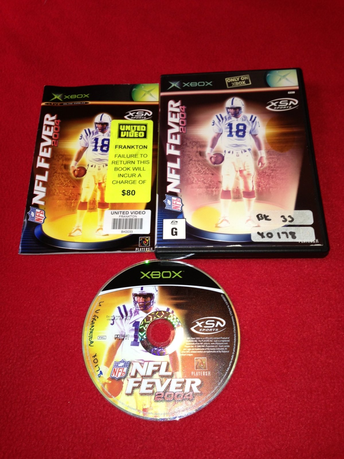 NFL Fever 2004 - XBOX Game - Xbox, Games, Sports - Level Up Gaming NZ