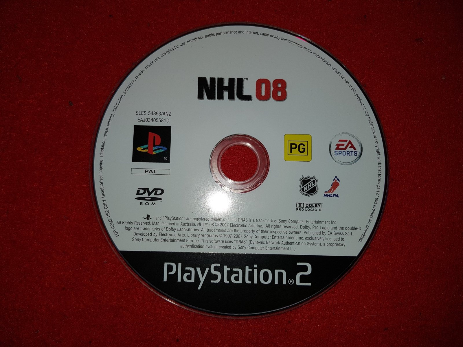 NHL 08 - PS2 Game - PlayStation 2, Games, Sports - Level Up Gaming NZ