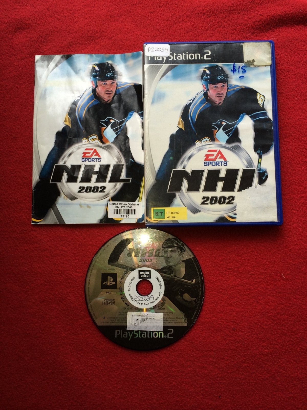 NHL 2002 - 8.9/10! PS2 Game - PlayStation 2, Games, Sports - Level Up Gaming NZ