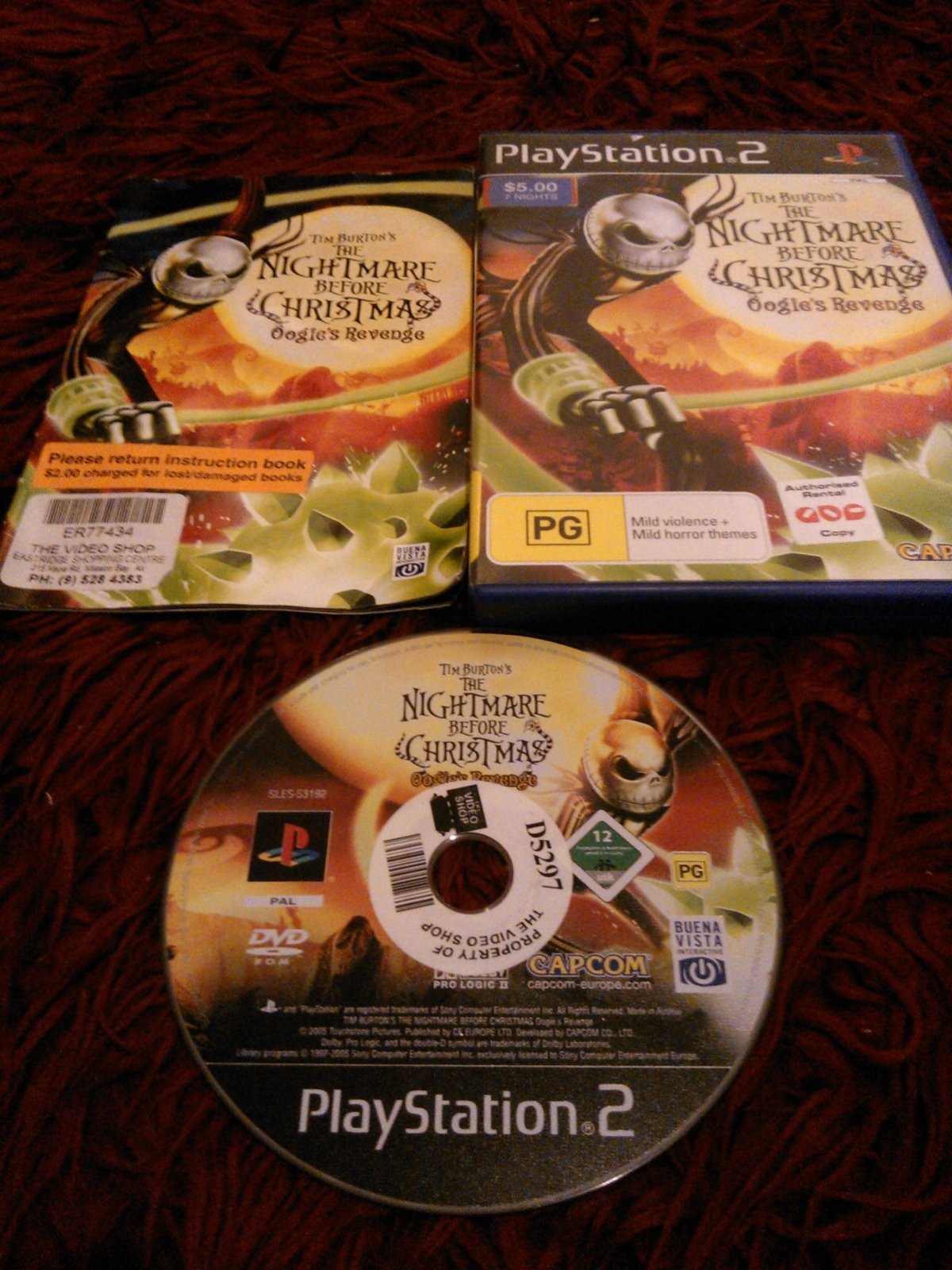 The Nightmare Before Christmas: Oogie's Revenge - PlayStation 2, Games, Action and adventure - Level Up Gaming NZ