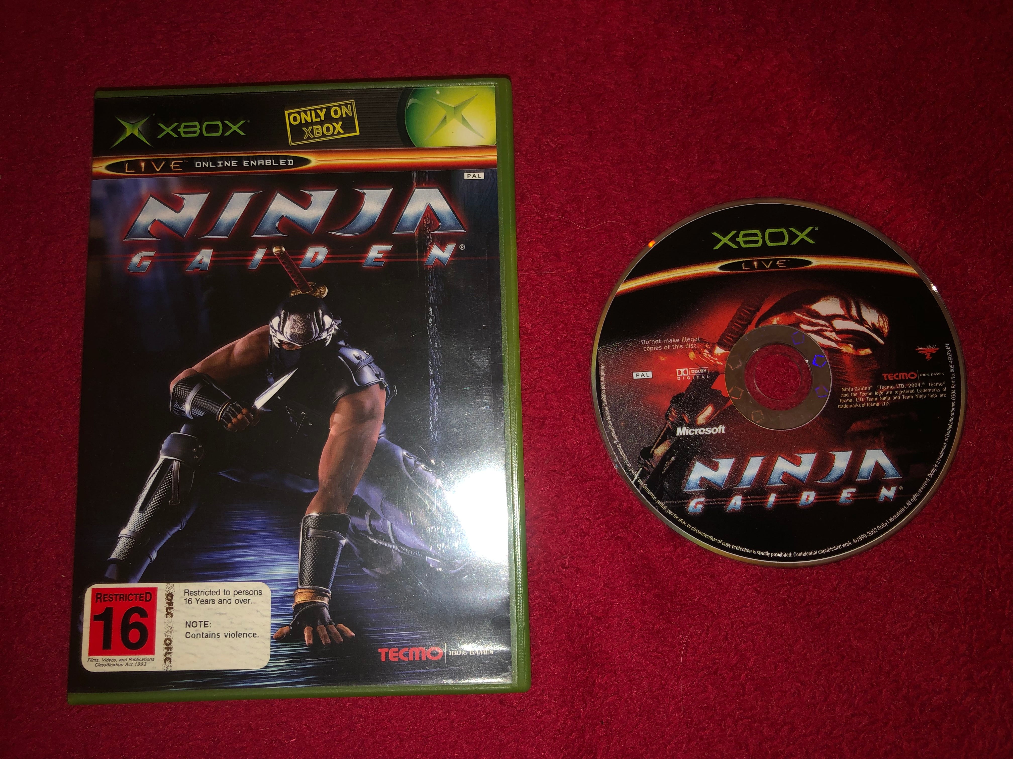 Ninja Gaiden - 9.4/10! XBOX Game - Xbox, Games, Action and adventure - Level Up Gaming NZ