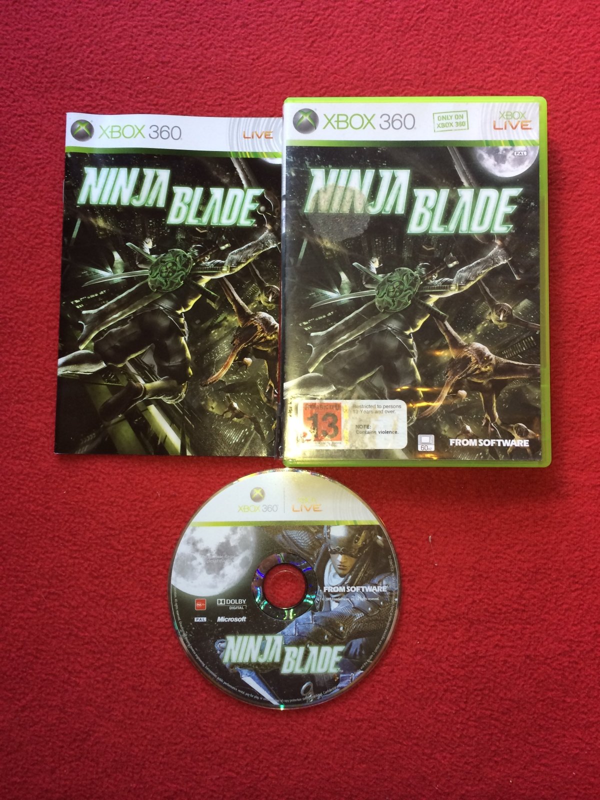 Ninja Blade - XBOX360 Game - Xbox 360, Games, Action and adventure - Level Up Gaming NZ