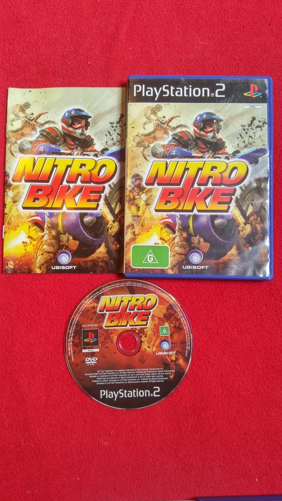 Nitro Bike - PS2 Game - PlayStation 2, Games, Driving and racing - Level Up Gaming NZ