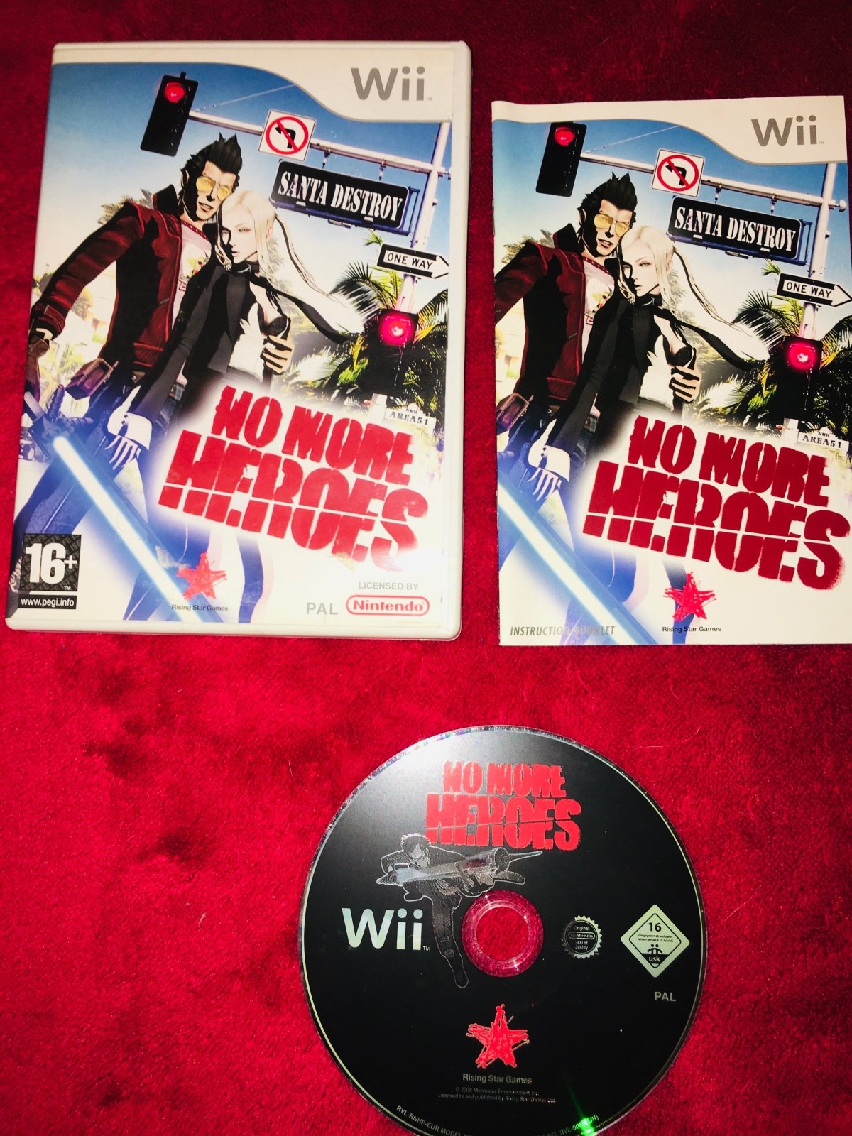 No More Heroes - 9/10! Wii Game - Wii Games - Level Up Gaming NZ