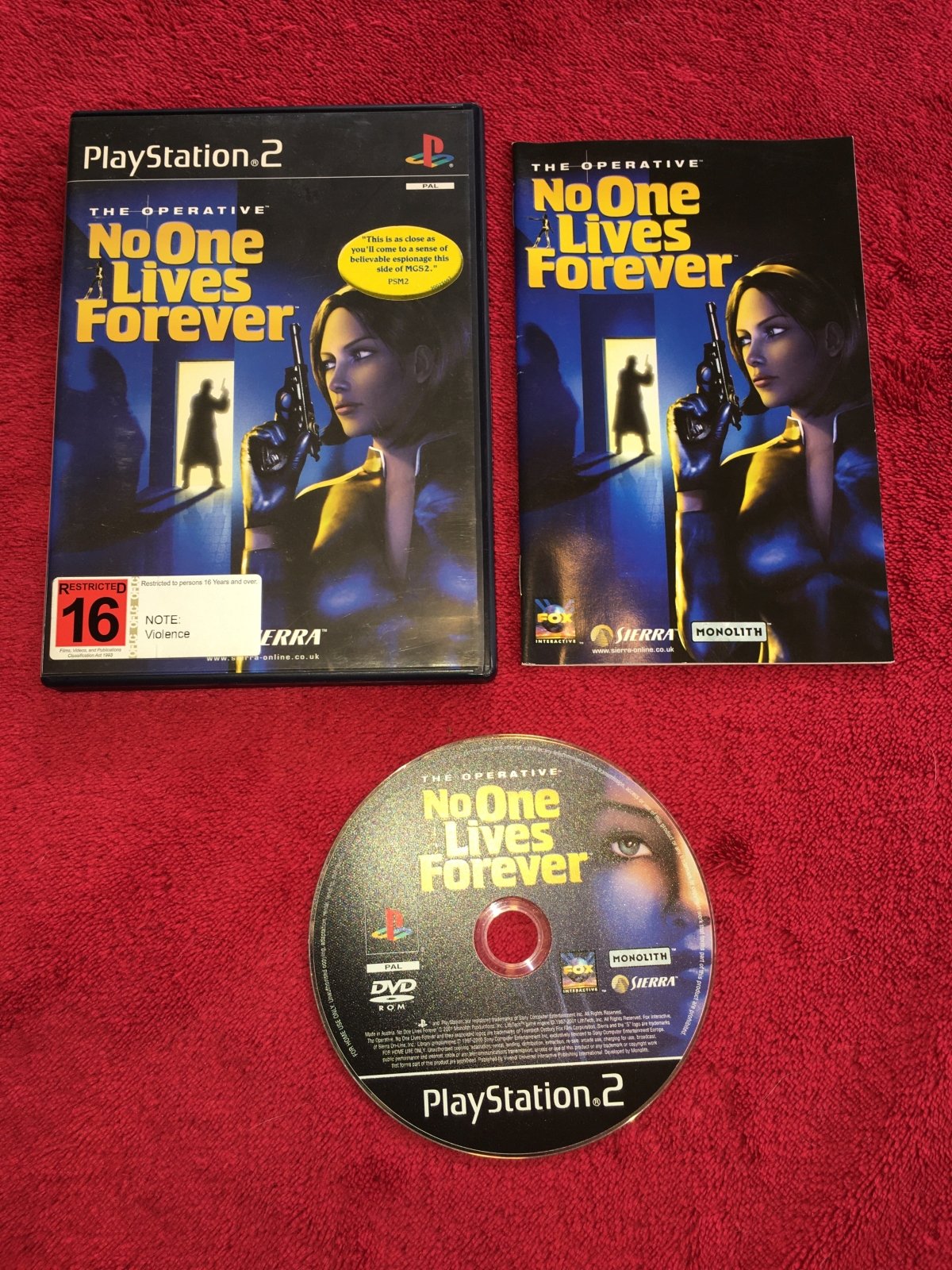 No One Lives Forever - PS2 Game - PlayStation 2, Games, Shooter - Level Up Gaming NZ