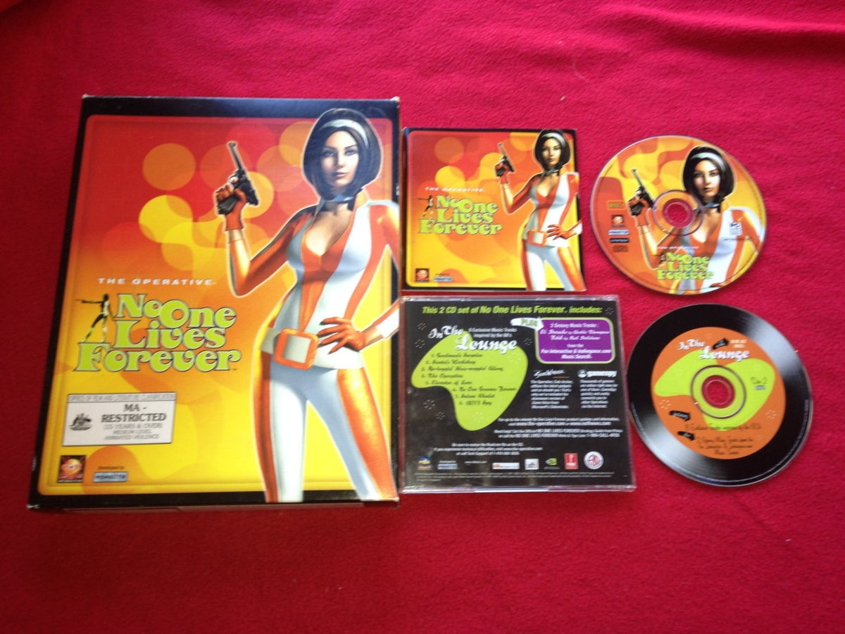 No One Lives Forever - RARE + BOXED PC Game - PC games, Shooter - Level Up Gaming NZ