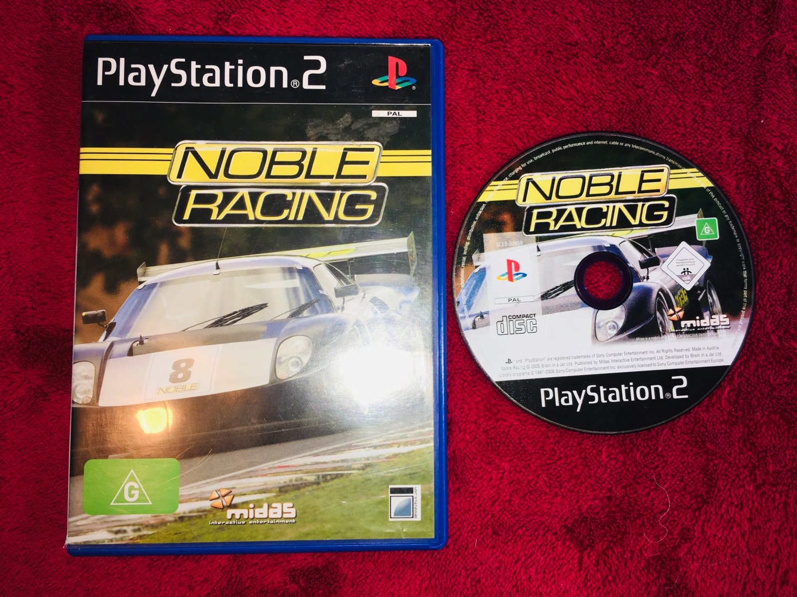 Noble Racing - PS2 Game - PlayStation 2, Games, Driving and racing - Level Up Gaming NZ