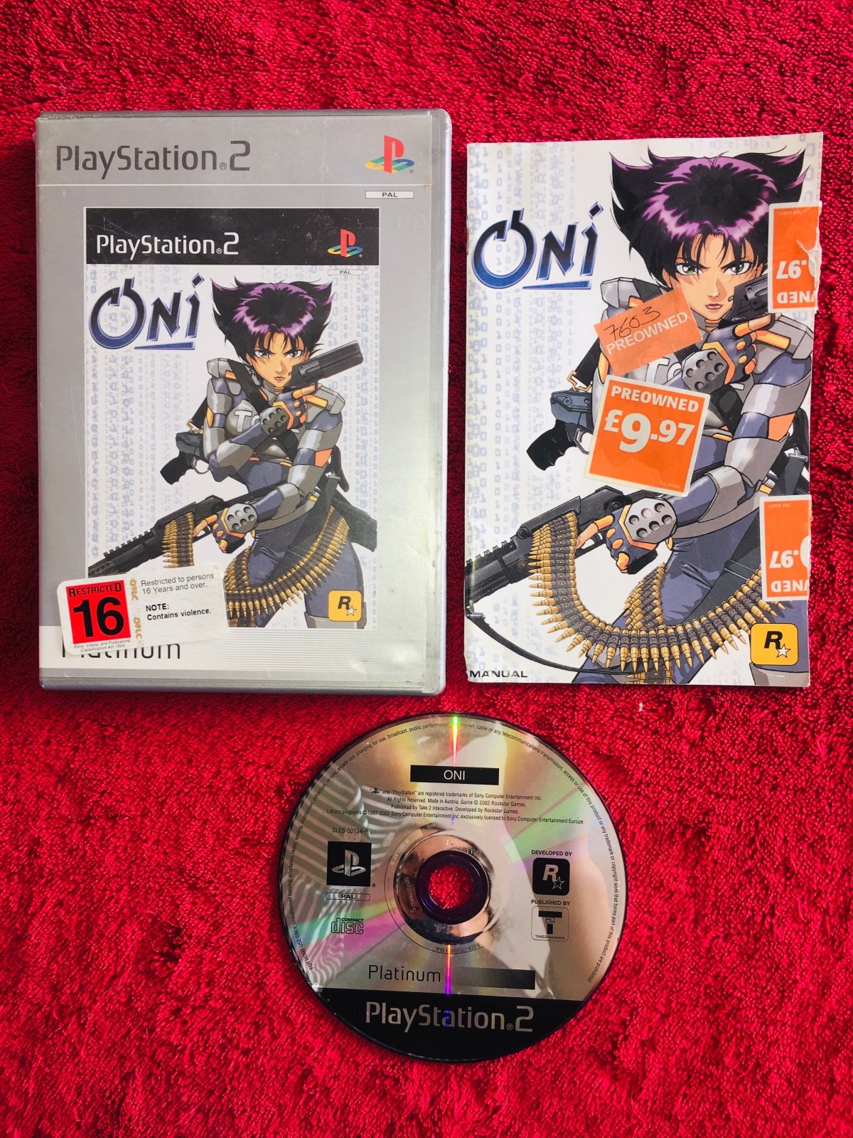 Oni - PS2 Game - PlayStation 2, Games, Action and adventure - Level Up Gaming NZ
