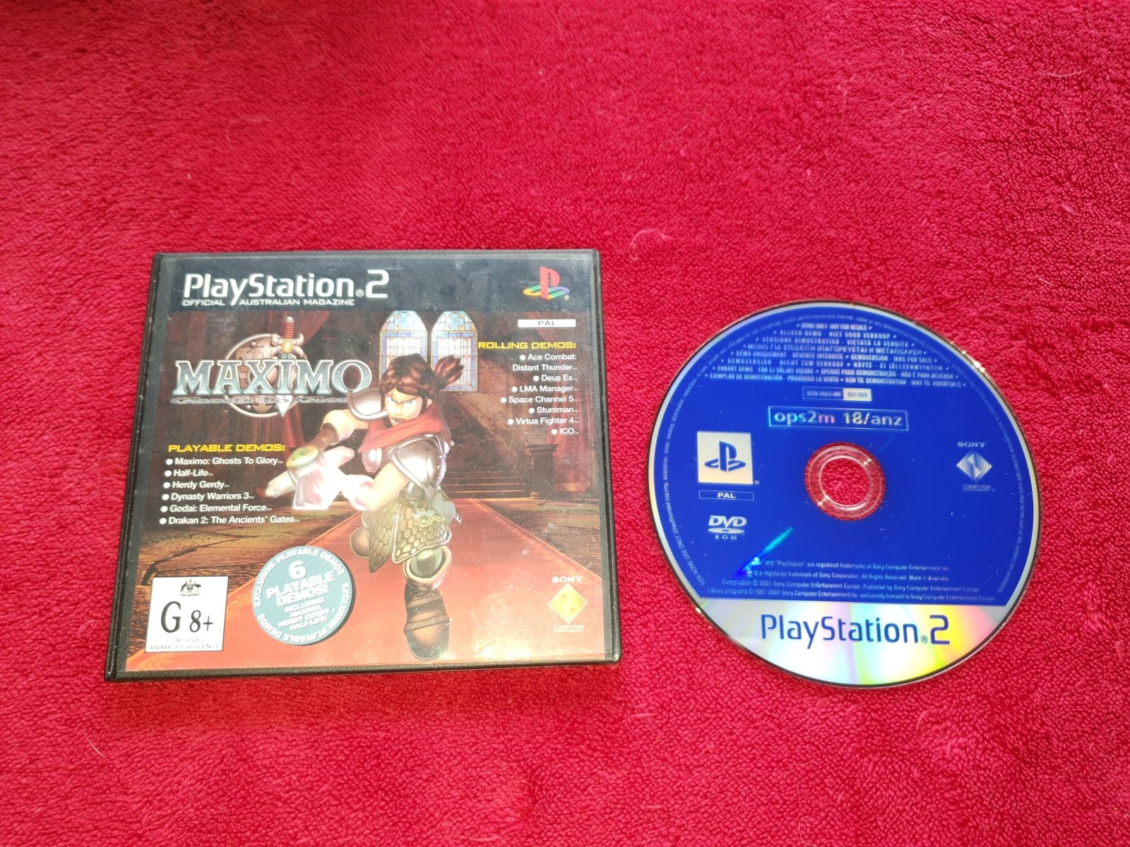 OPS2M 18 - PS2 Game Demos - PlayStation 2, Games, Action and adventure - Level Up Gaming NZ