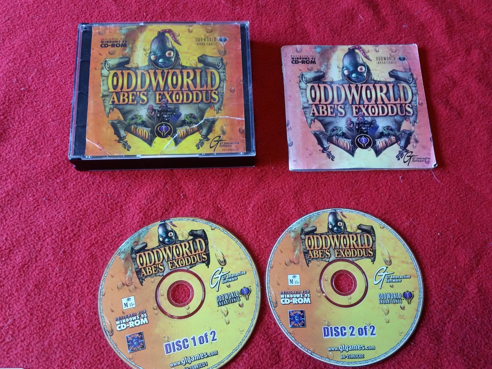 Oddworld: Abe's Exoddus - RARE PC Game - PC games, Action and adventure - Level Up Gaming NZ