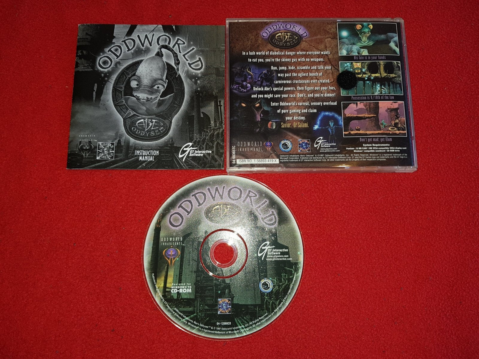 Oddworld: Abe's Oddysee - PC Game - PC games, Action and adventure - Level Up Gaming NZ