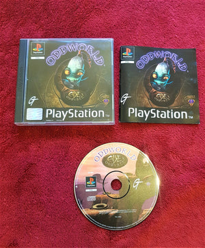 Oddworld: Abe's Oddysee - PS1 Game