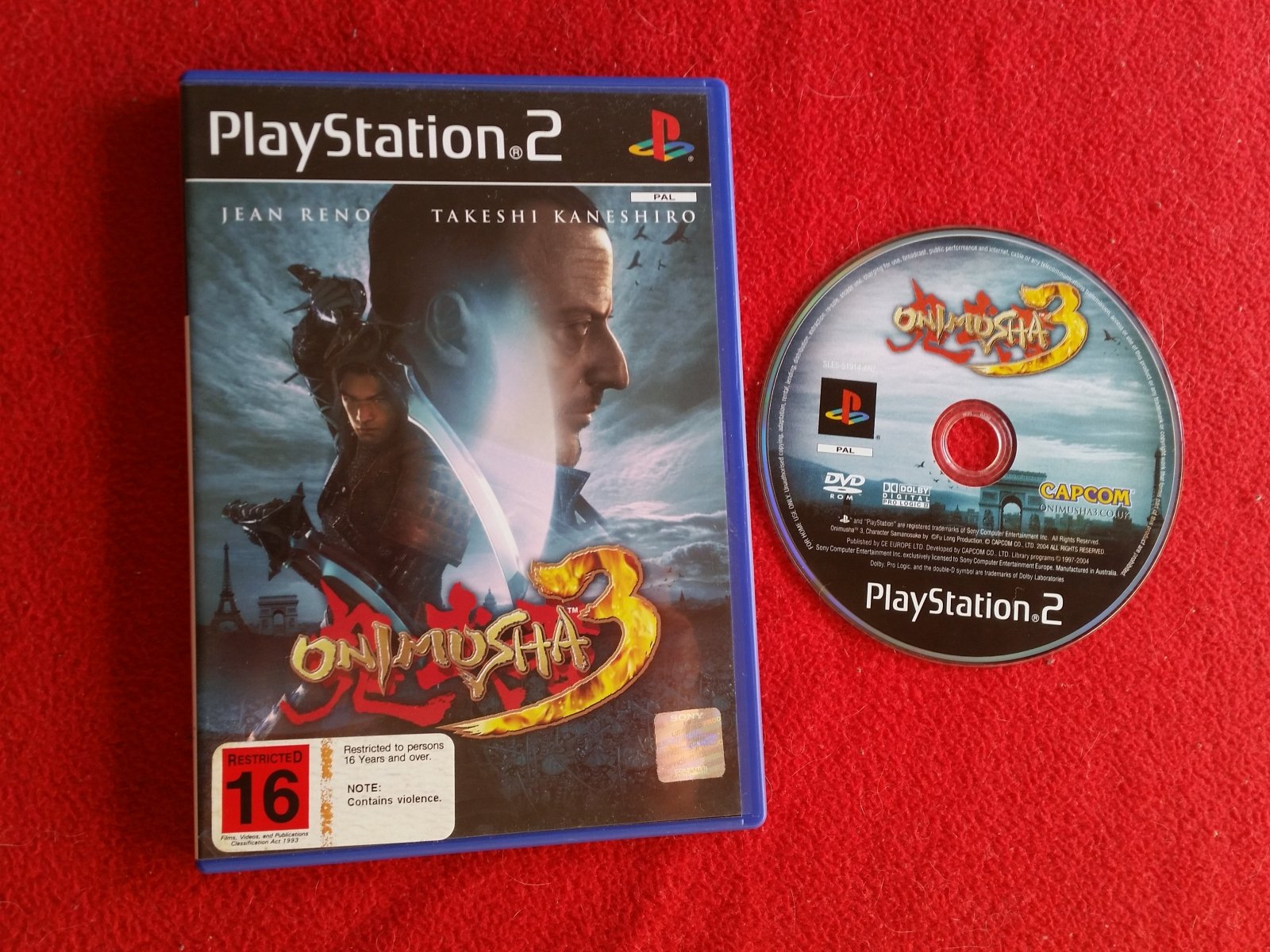 Onimusha 3 - 9/10! PS2 Game - PlayStation 2, Games, Action and adventure - Level Up Gaming NZ