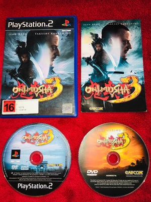 Onimusha 3 with Making Of DVD - 9/10! PS2 Game