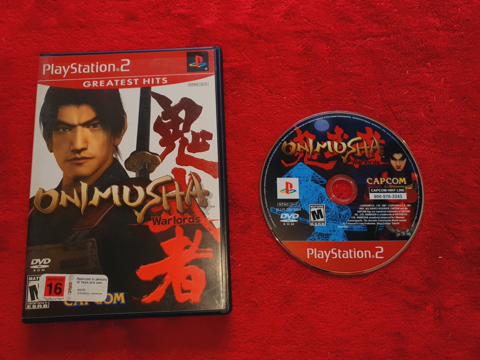 Onimusha: Warlords - NTSC PS2 Game - PlayStation 2, Games, Role playing - Level Up Gaming NZ