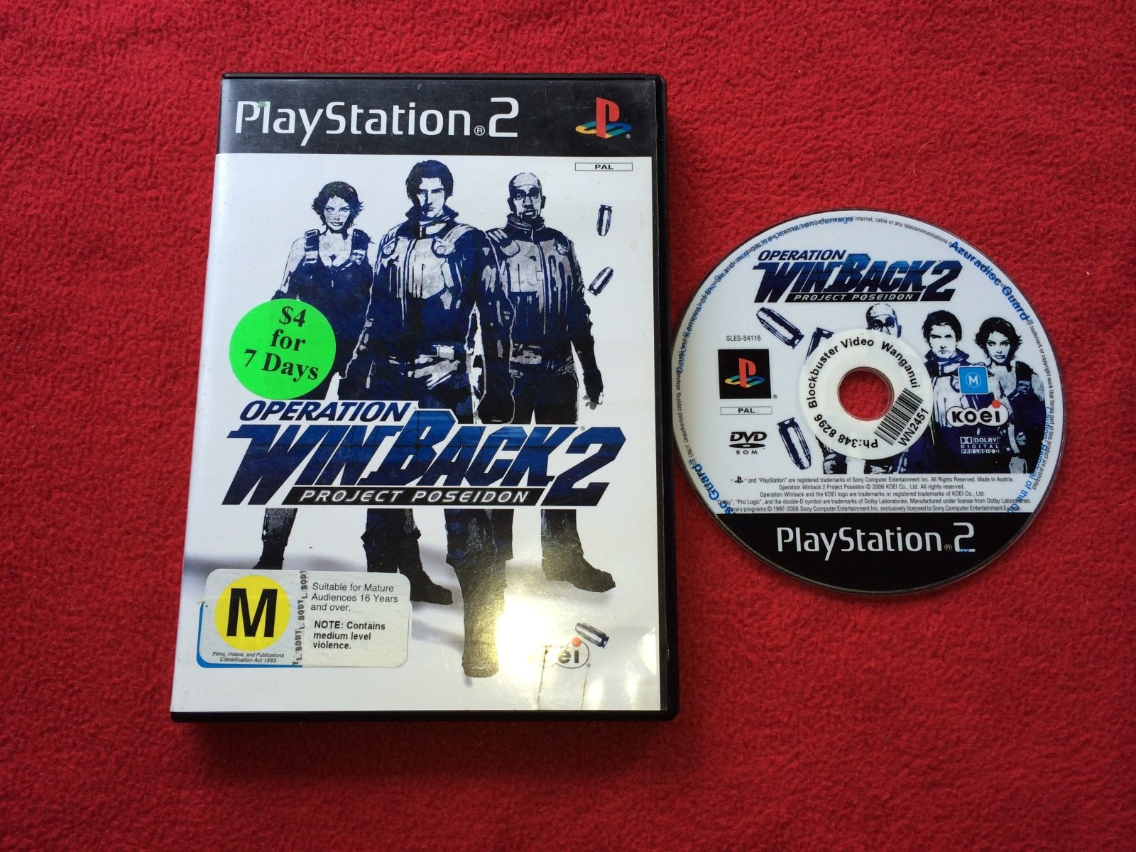 Winback 2: Project Poseidon - PS2 Game - PlayStation 2, Games, Shooter - Level Up Gaming NZ