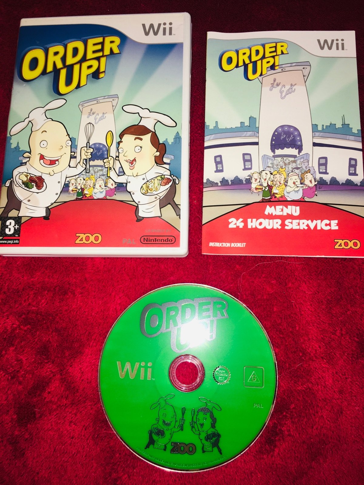 Order Up! - RARE Wii Game - Wii Games - Level Up Gaming NZ