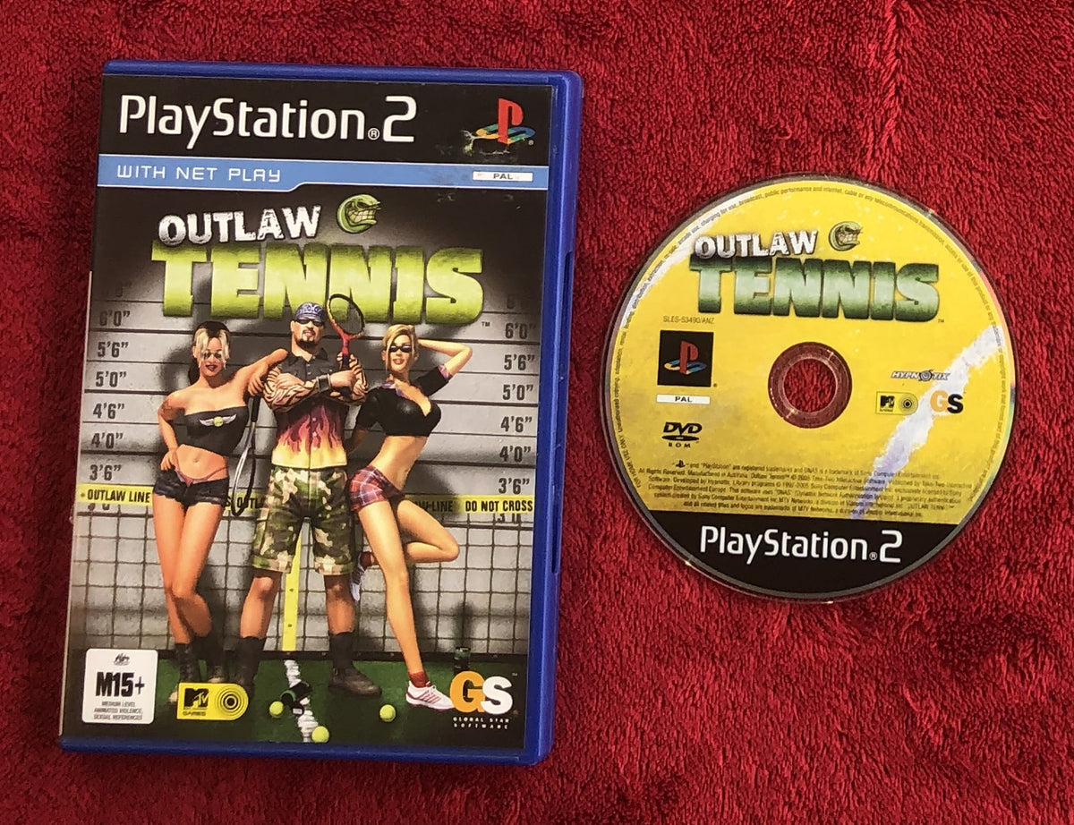 Outlaw Tennis - PS2 Game - PS2 - Level Up Gaming NZ