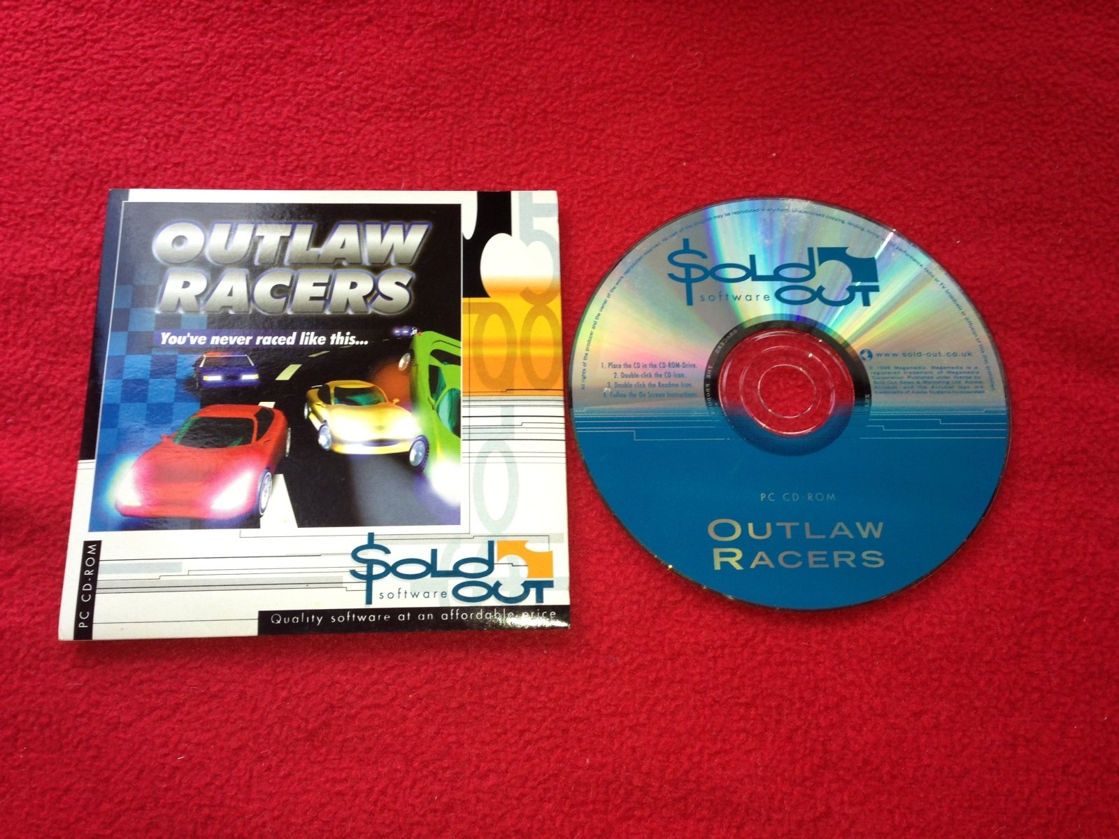 Outlaw Racers - '98 PC Game - PC games, Driving and racing - Level Up Gaming NZ