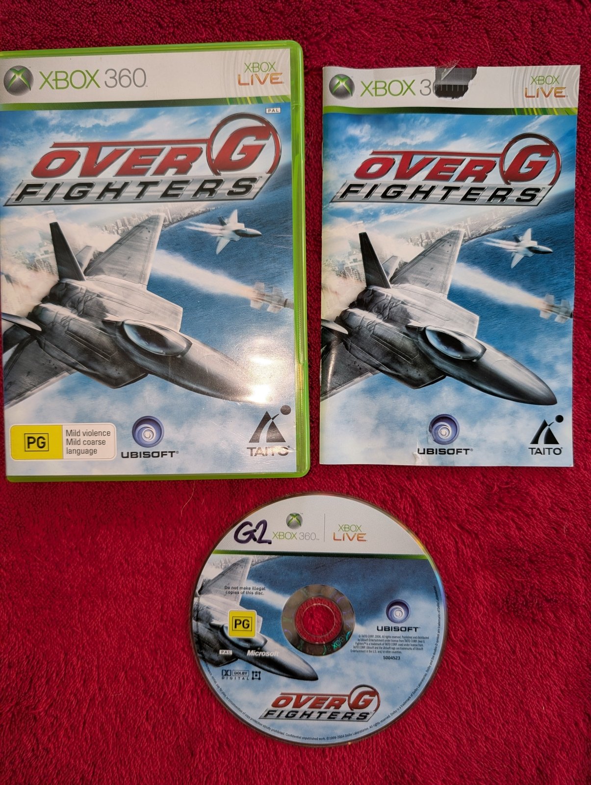 Over G Fighters - XBOX360 Game - Xbox 360, Games, Simulation - Level Up Gaming NZ