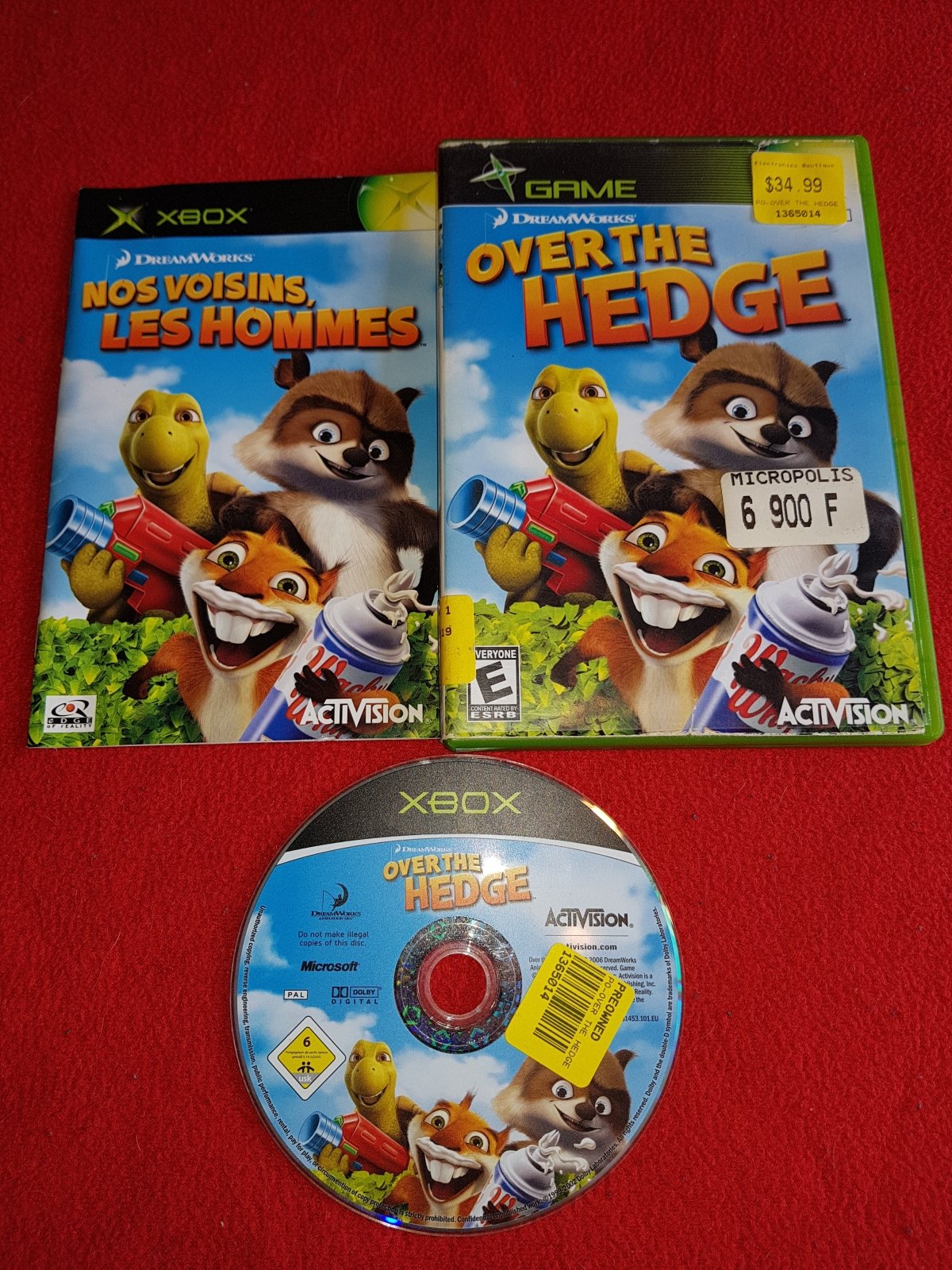 Over the Hedge - XBOX Game - Xbox, Games, Action and adventure - Level Up Gaming NZ