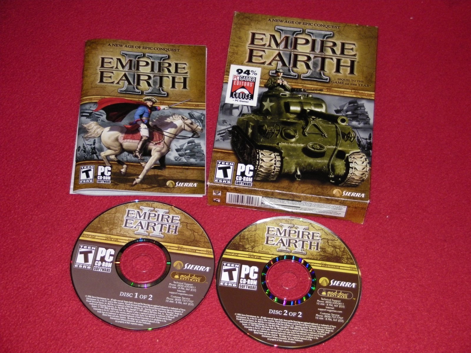 Empire Earth 2 - 8.9/10! PC Game - PC games, Strategy and puzzle - Level Up Gaming NZ
