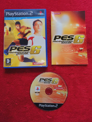 Pro Evolution Soccer 6 - AS NEW PS2 Game