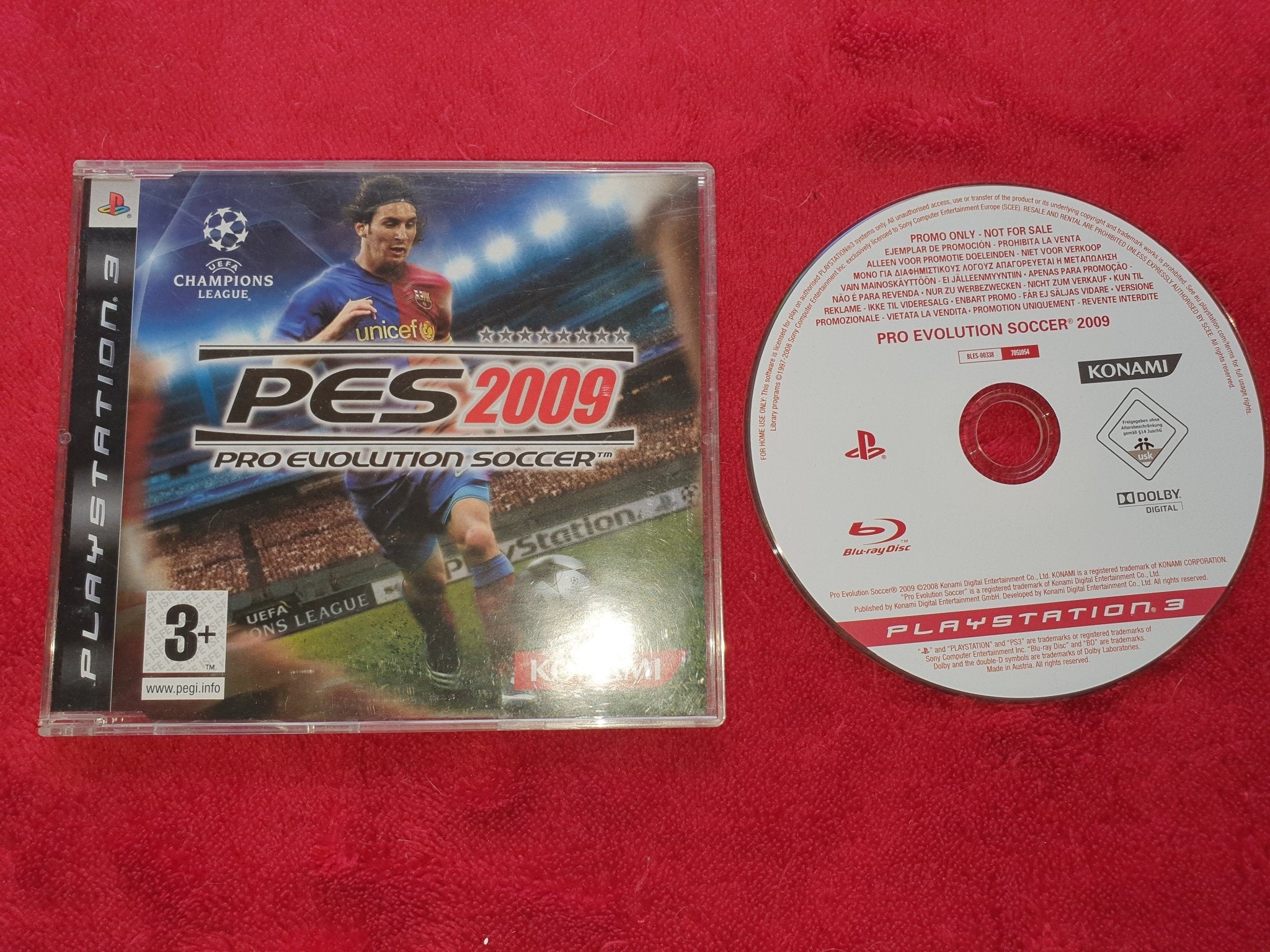 Pro Evolution Soccer 2009 - PS3 Game - PlayStation 3, Games, Sports - Level Up Gaming NZ