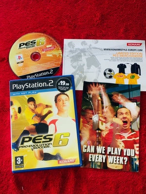 Pro Evolution Soccer 6 - PS2 Game