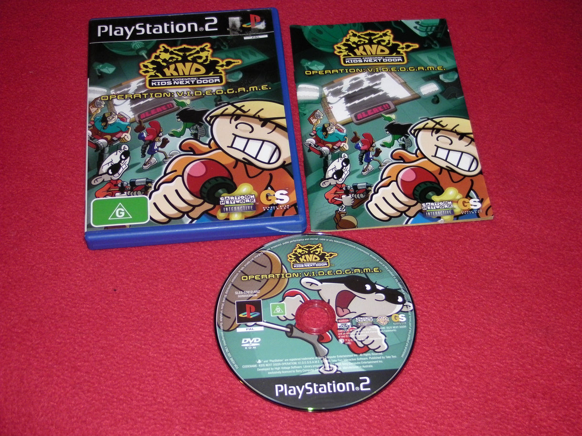 Codename: Kids Next Door - PS2 Game - PlayStation 2, Games, Action and adventure - Level Up Gaming NZ