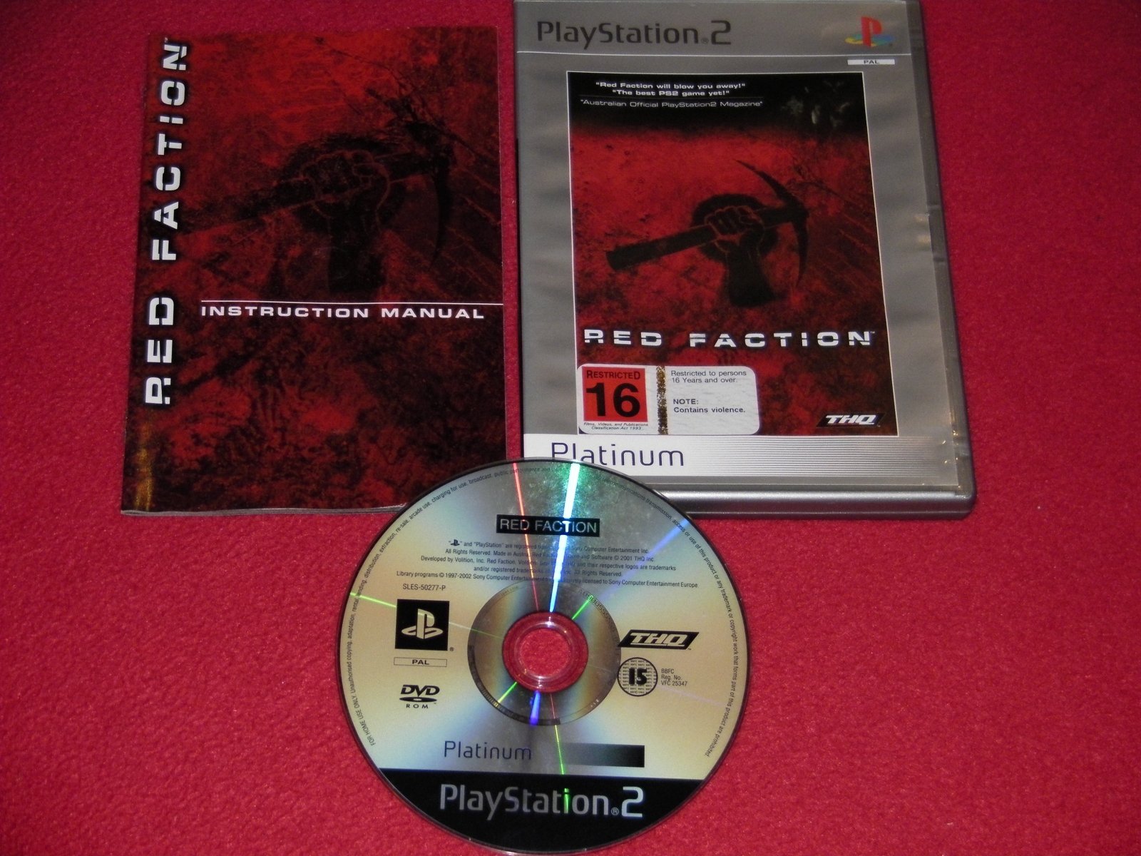 Red Faction - PS2 Game - PlayStation 2, Games, Shooter - Level Up Gaming NZ