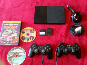 SLIM PS2 Console + 2 Controllers + Game *