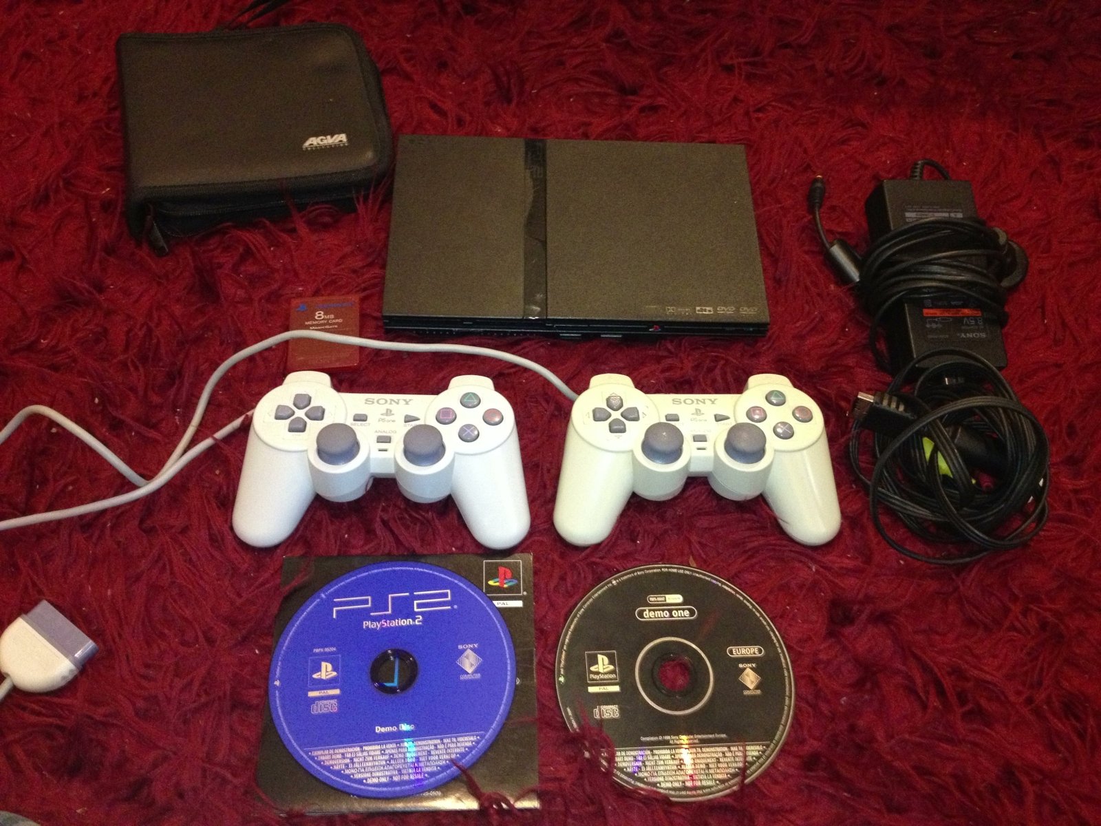 SLIM PS2 Console + 2 Controllers + Game * - PlayStation 2, Consoles - Level Up Gaming NZ