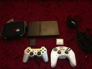 Play Station 2 Console + 2 Controllers + Game *