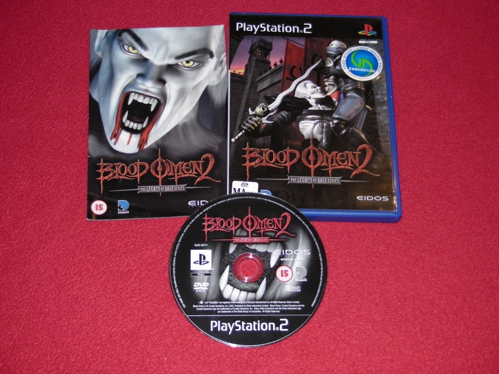 Legacy of Kain: Blood Omen 2 - RARE PS2 Game - PlayStation 2, Games, Action and adventure - Level Up Gaming NZ