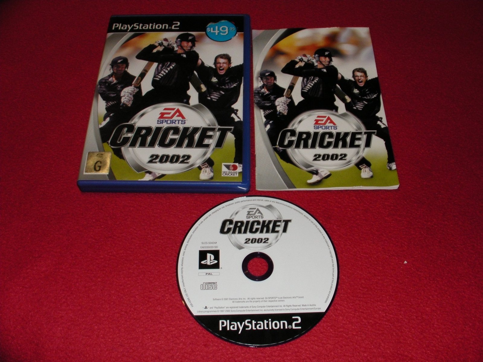 Cricket 2002 - AS NEW PS2 Game - PlayStation 2, Games, Sports - Level Up Gaming NZ