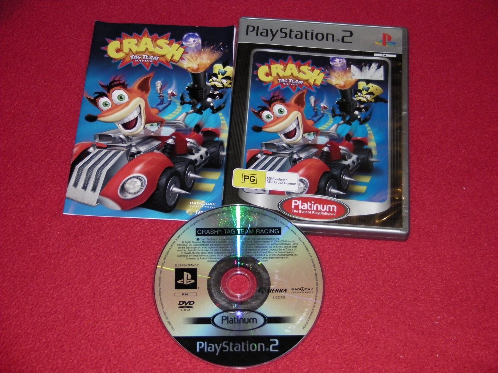Crash Tag Team Racing - PS2 Game - PlayStation 2, Games, Driving and racing - Level Up Gaming NZ