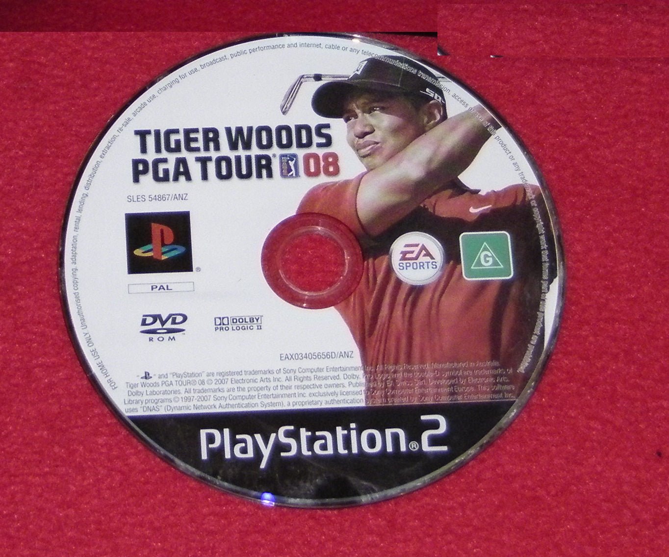 Tiger Woods PGA Tour 08 - PS2 Game - PlayStation 2, Games, Sports - Level Up Gaming NZ