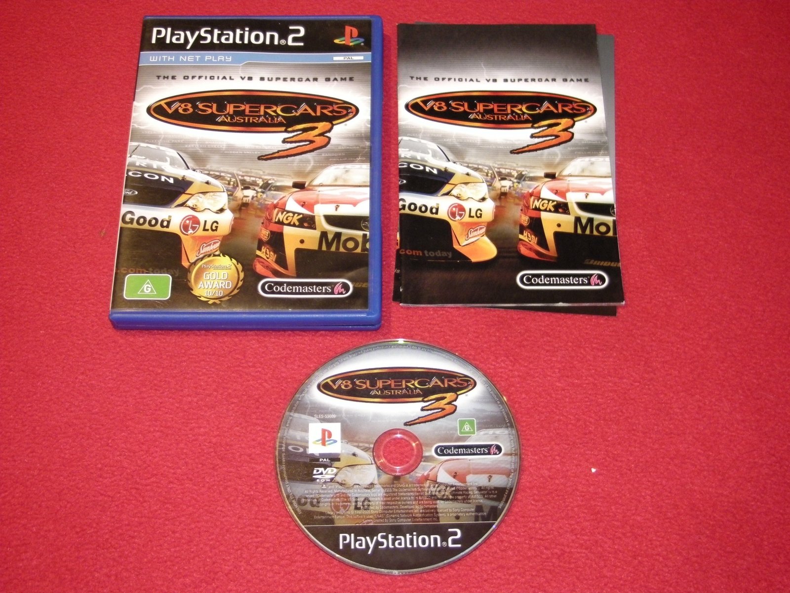 V8 Supercars 3 - 8.5/10! PS2 Game - PlayStation 2, Games, Driving and racing - Level Up Gaming NZ