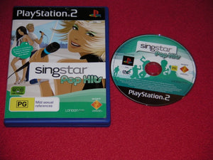 SingStar Pop Hits - PS2 Game