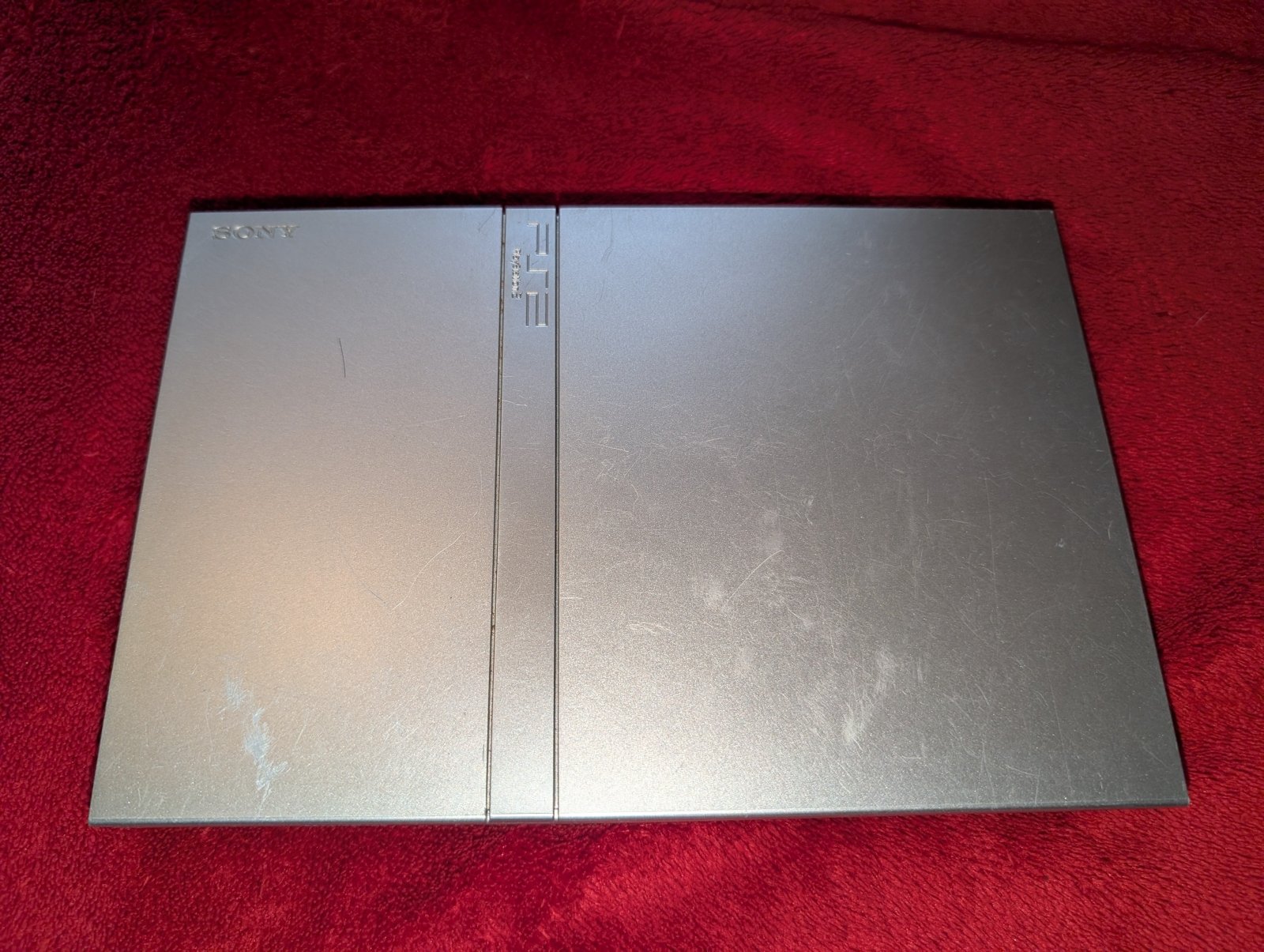 Faulty Silver SLIM PS2 Console - PlayStation 2, Consoles - Level Up Gaming NZ