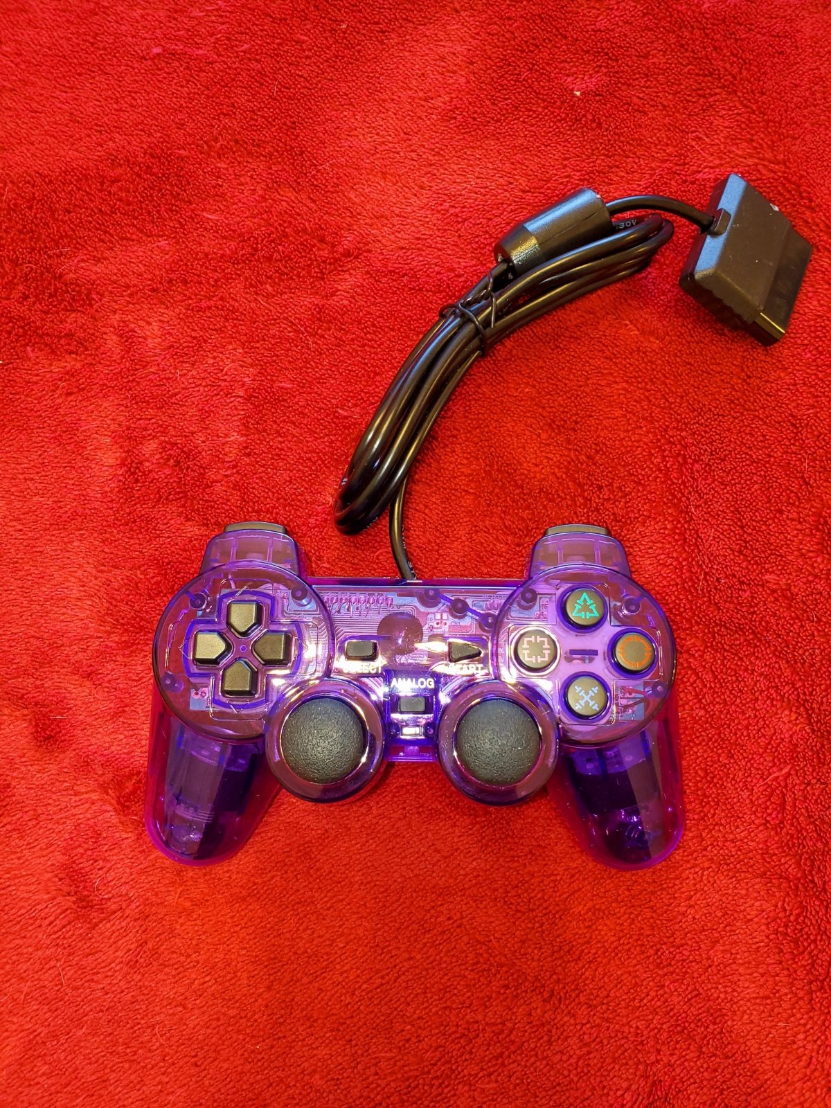 Amazing Purple PS2 Controller - PlayStation 2, Accessories, Controllers - Level Up Gaming NZ