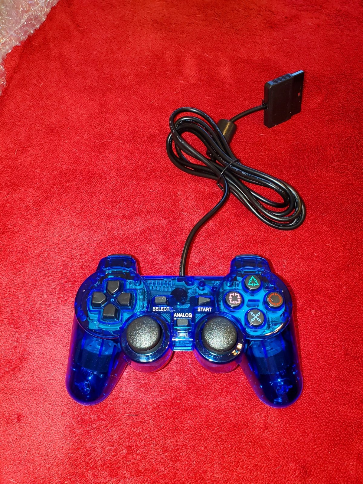 Amazing Blue PS2 Controller - PlayStation 2, Accessories, Controllers - Level Up Gaming NZ