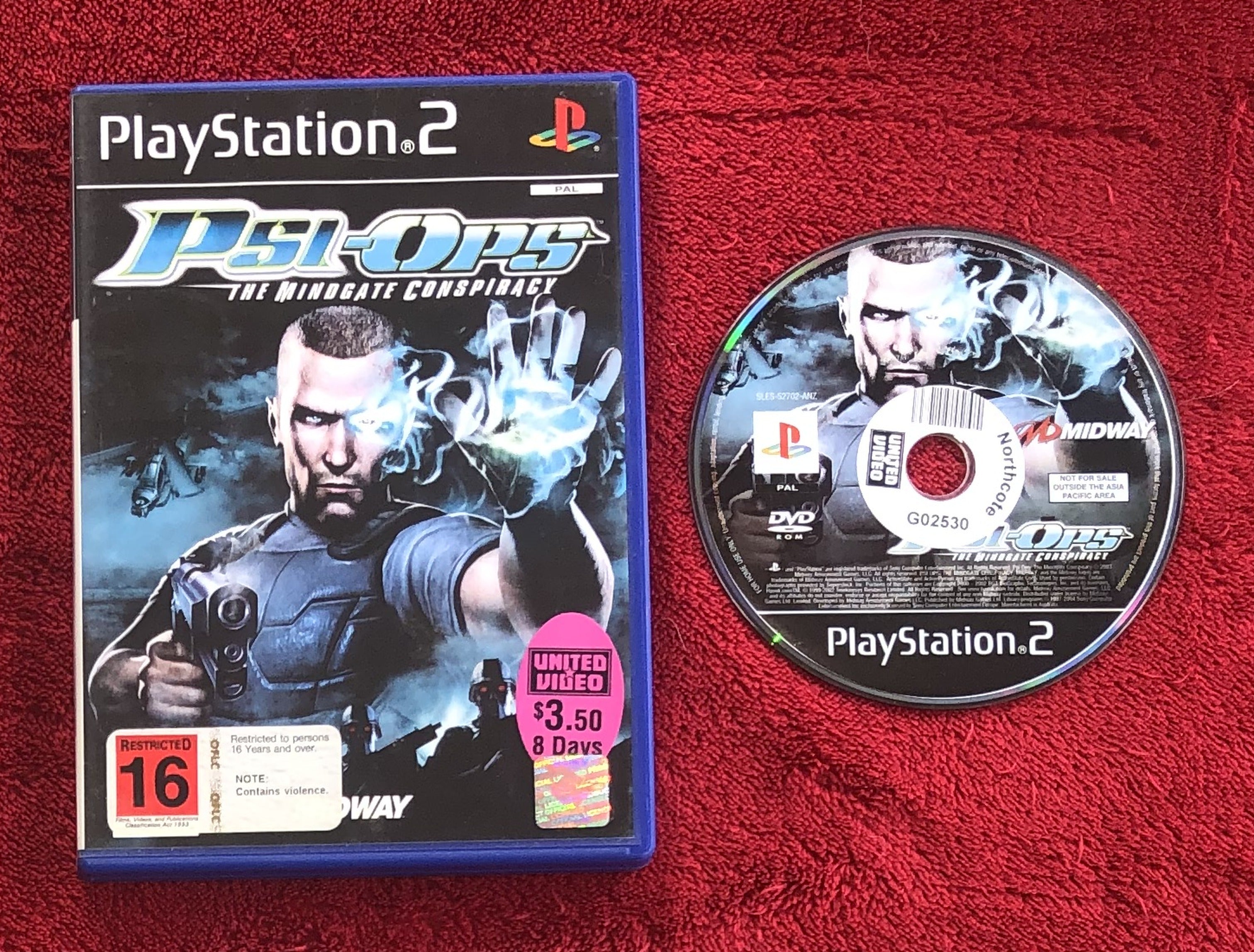 PSI-Ops: The Mindgate Conspiracy - PS2 Game, PlayStation 2, Games, Action and adventure, Level Up Gaming NZ