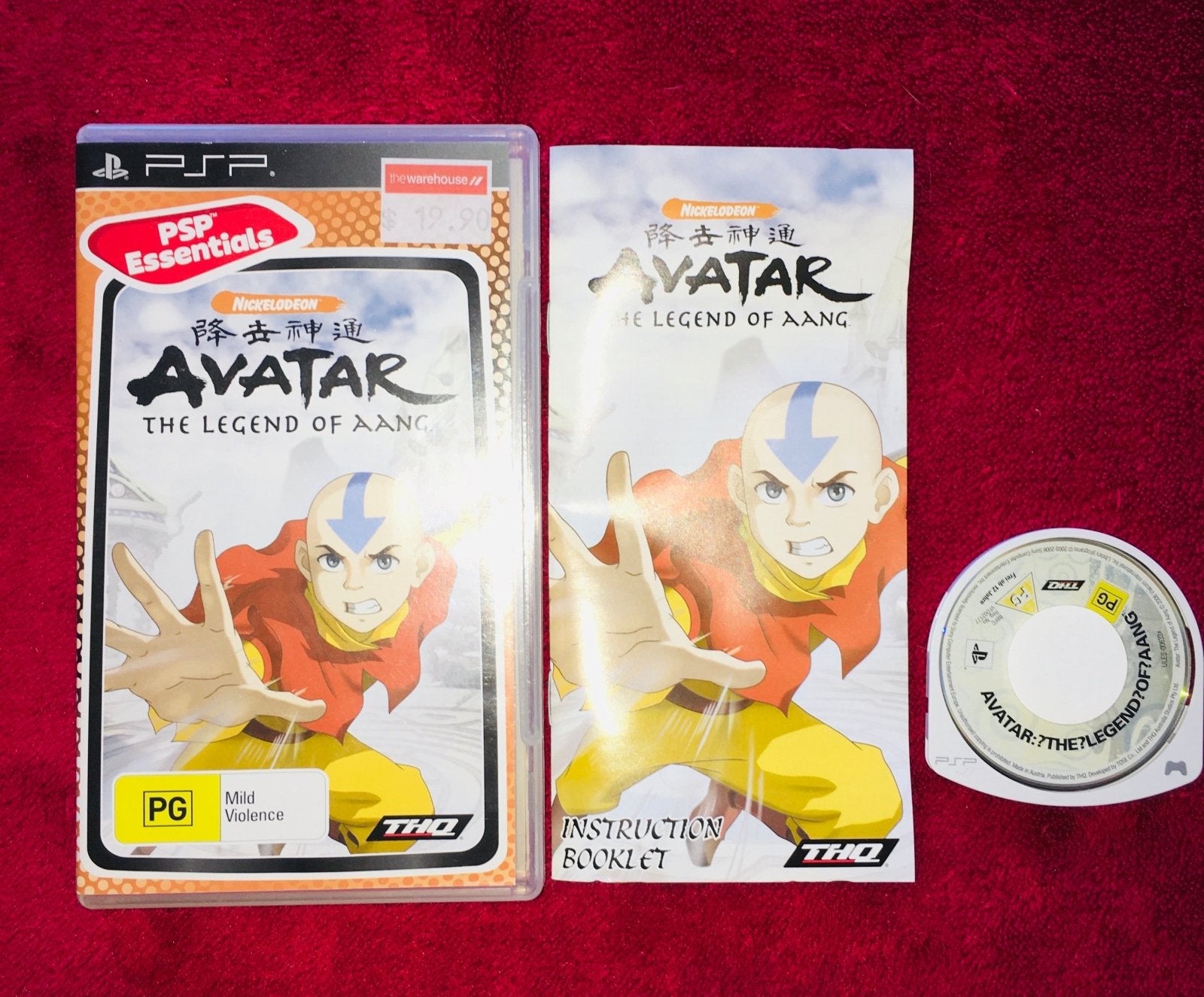 Avatar: The Legend of Aang - PSP Game - Play Station Portable (PSP), Games, Fighting - Level Up Gaming NZ